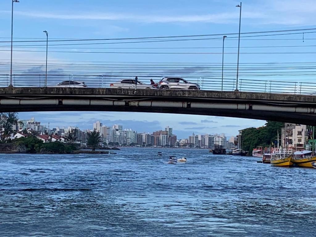 Apartamento Pe Na Areia E Aguas Tranquilas No Centro De Guarapari Eksteriør bilde