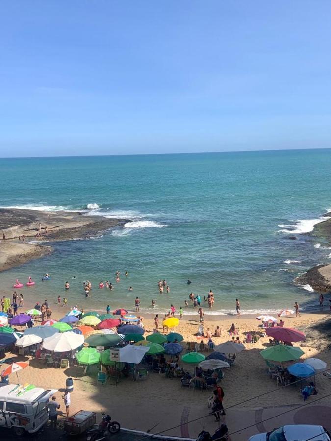Apartamento Pe Na Areia E Aguas Tranquilas No Centro De Guarapari Eksteriør bilde